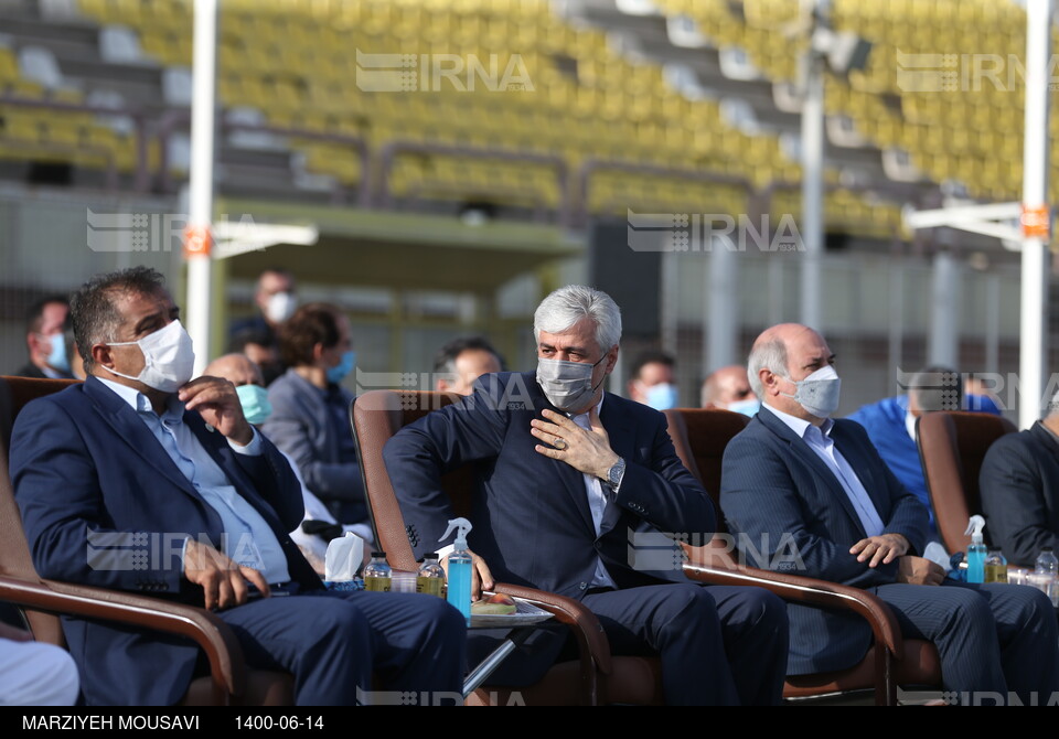 بازدید وزیر ورزش از مجموعه دوومیدانی آفتاب انقلاب