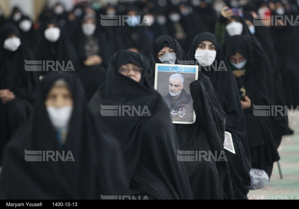 بزرگداشت دومین سالگرد شهادت سپهبد شهید قاسم سلیمانی در تبریز