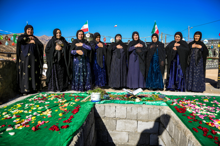 تشییع پیکر شهید گمنام - روستای ملکشیر