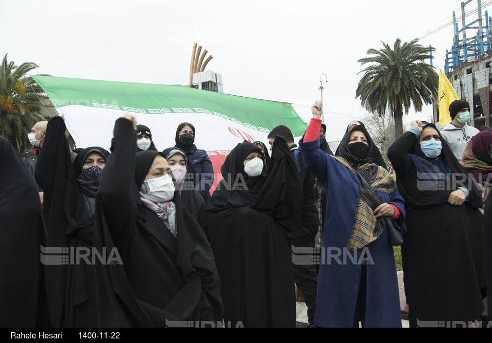 چهل و سومین سالگرد پیروزی انقلاب در گرگان