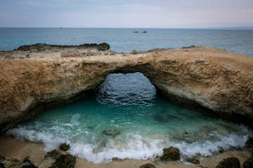 L'île de Hendourabi est une île iranienne du golfe Persique dans le sud du pays 