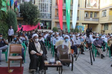 آیین جشن غدیر و عمامه گذاری طلاب در میاندوآب