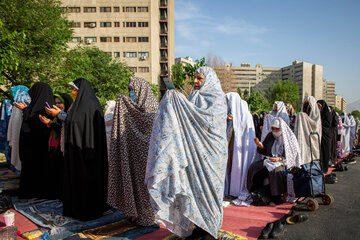 اقامه نماز عید فطر- شهرک اکباتان