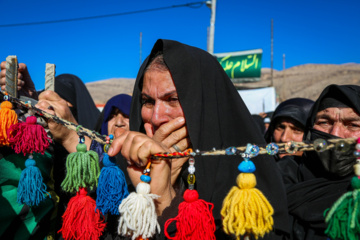 تشییع پیکر شهدای گمنام - روستای ملکشیر