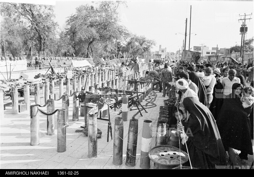 نمایشگاه غنایم جنگی در شوش دانیال