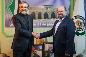 Iran acting FM visits Hamas office