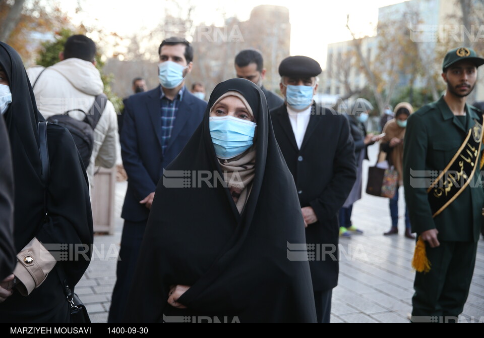 تشییع پیکر شهید حسن ایرلو سفیر ایران در یمن