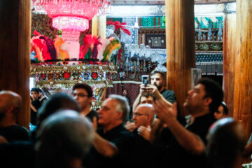 مراسم عزاداری تاسوعا در تکیه تاریخی نیاوران