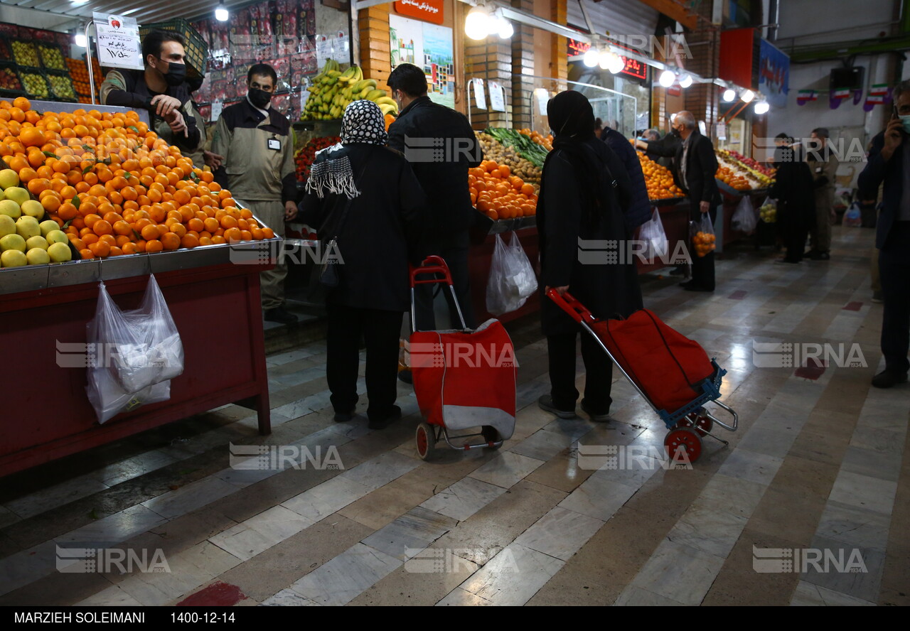 بازدید شهردار تهران از بازار میوه تره بار جلال آل احمد