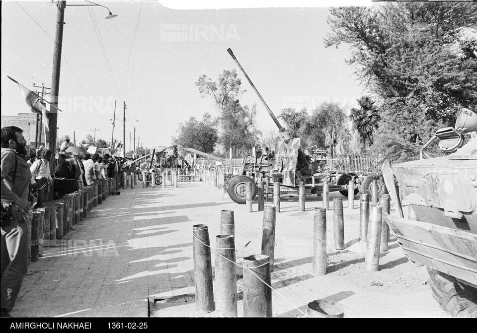 نمایشگاه غنایم جنگی در شوش دانیال