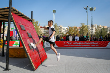 Campeonato Nacional de Parkour en Tabriz