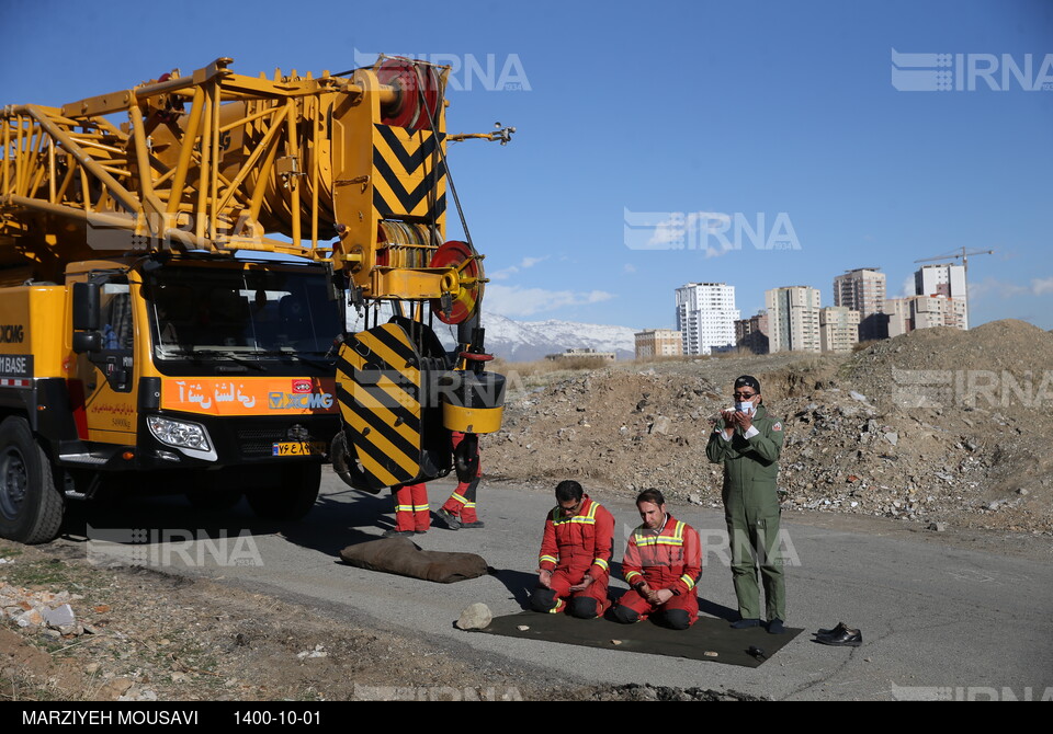 تصادف ۲ قطار در خط پنج مترو تهران