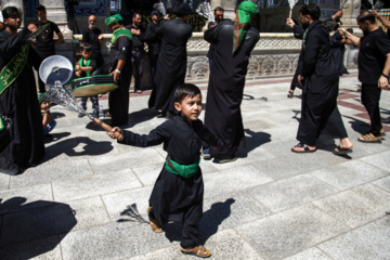 عزاداری شهادت امام رضا (ع) در قم