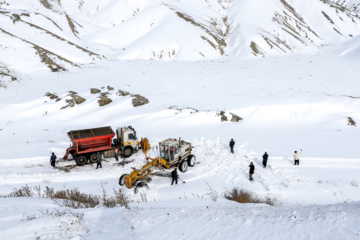 La beauté de la nature hivernale dans le village de Chibli, au nord-ouest du pays