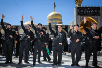 Mourning for martyrdom anniversary of Imam Reza (AS) in Mashhad