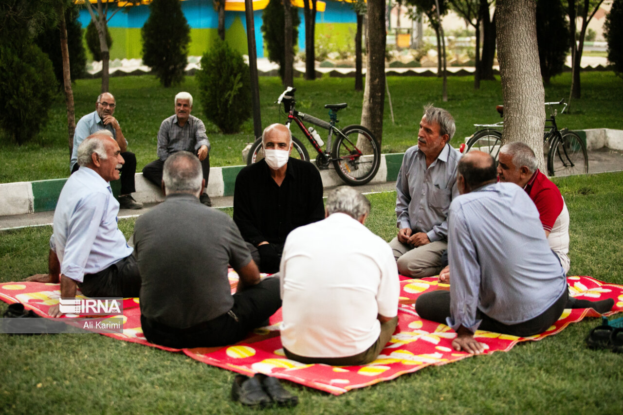 وزش باد شدید و گرد و غبار در اراک