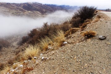 طبیعت پائیزی کوهستان