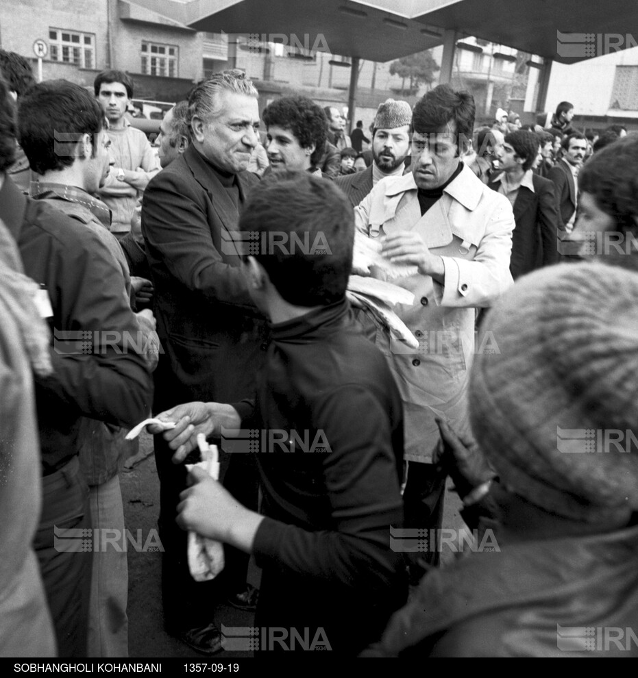 راهپیمایی مردم تهران در روز تاسوعا سال 1357