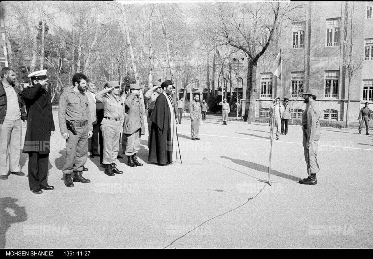 مراسم جشن فارغ التحصیلی دانشجویان نیروی زمینی دانشکده افسری