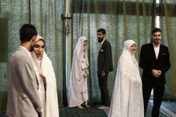 Cérémonie de mariage étudiant à l’Université militaire Imam Hossein (béni soit-il)