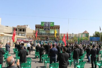 عزاداری مردم میاندوآب‌ در سوگ سقای کربلا