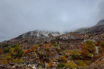 خودنمایی زمستان در پاییز