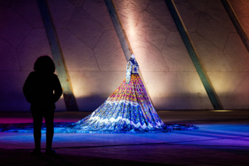 Festival de Arte Irán Zamin en Torre Azadi 