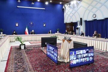 روحانی: ایران به مولفه قدرت دفاعی و نظامی نگاه توسعه‌طلبانه ندارد