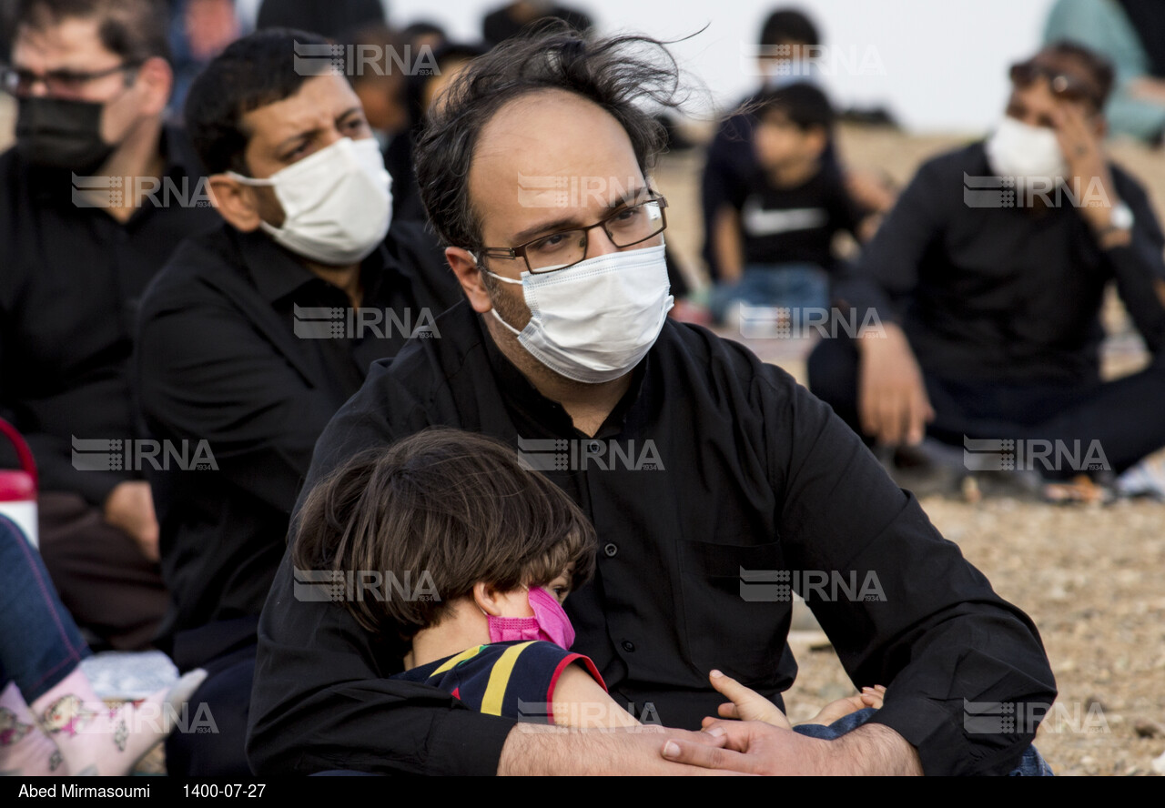 عزاداری در صحرای سمنان