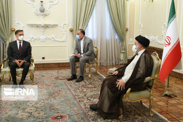 Venezuelan FM meets Iran's President