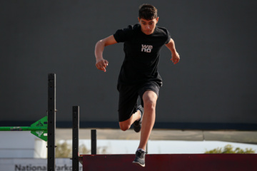 Campeonato Nacional de Parkour en Tabriz