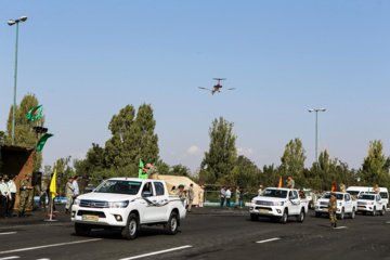 Le défilé des forces armées iraniennes à l’occasion de la Semaine sacrée de la défense