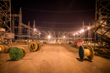 Inauguration d'un projet de ligne de transport d'électricité dans le nord de l'Iran