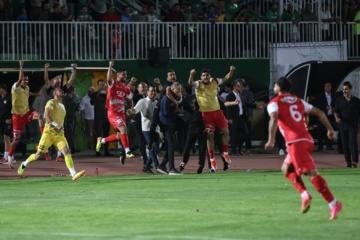 Premier League de Football iranien opposant Esteghlal et Persépolis, le mercredi 25 septembre 2024