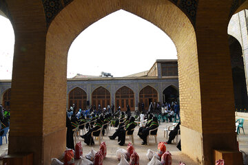 جشن همدلی در مسجد نصیرالملک  شیراز