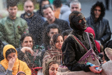 اجراهای خیابانی جشنواره تئاتر فجر- روز سوم