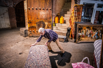 La casa de té Mozafariye en Tabriz 