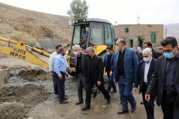 بازدید نایب رییس مجلس از مناطق سیل‌زده روستاهای کلیبر