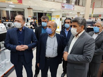 بازدید معاونین سازمان حمایت مصرف کنندگان و تولیدکنندگان از فروشگاه های زنجیره ای بیرجند