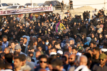 تشییع پیکر شهید گمنام - روستای طولا