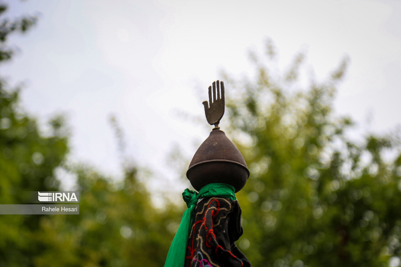 عزاداری تاسوعای حسینی - روستای شاه میلرزان - گیلان