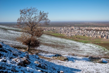 بارش برف پاییزی در گلستان