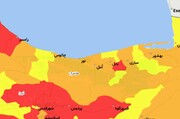 رنگ کرونایی مازندران قرمزتر شد