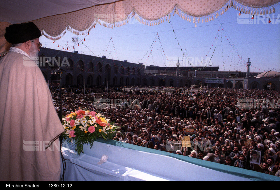 سفر رهبر معظم انقلاب اسلامی به مشهد مقدس بمناسبت عید غدیر