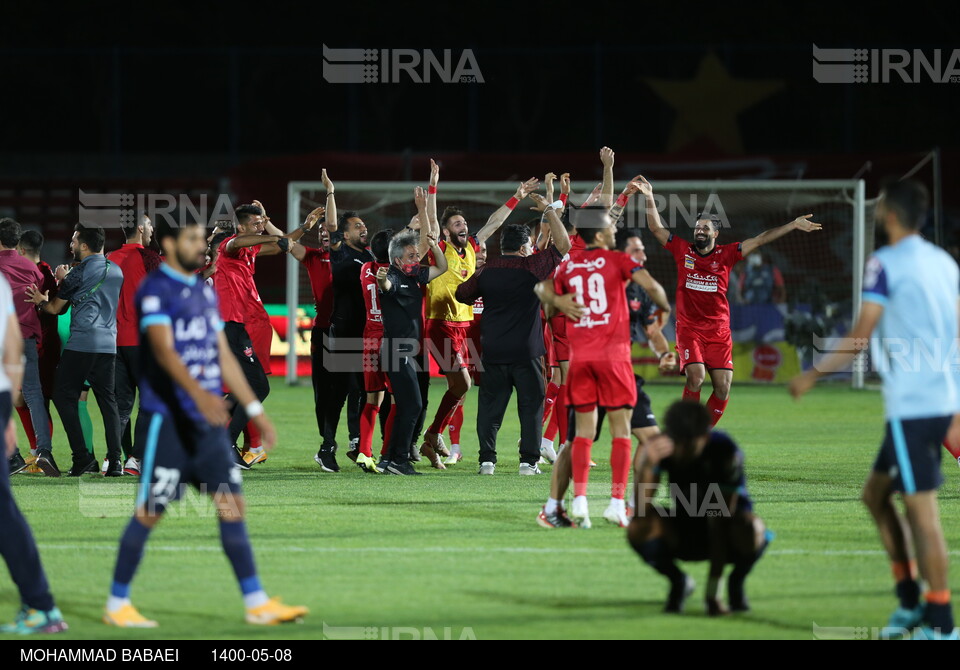 پنجمین قهرمانی متوالی پرسپولیس در لیگ برتر فوتبال