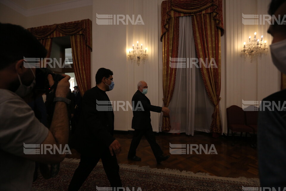 دیدار وزیر امور خارجه عراق با ظریف