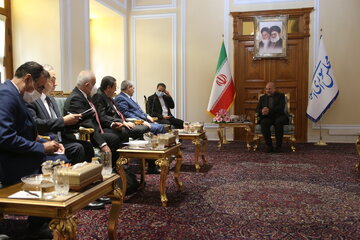 دیدار وزیر خارجهسوریه با رییس مجلس