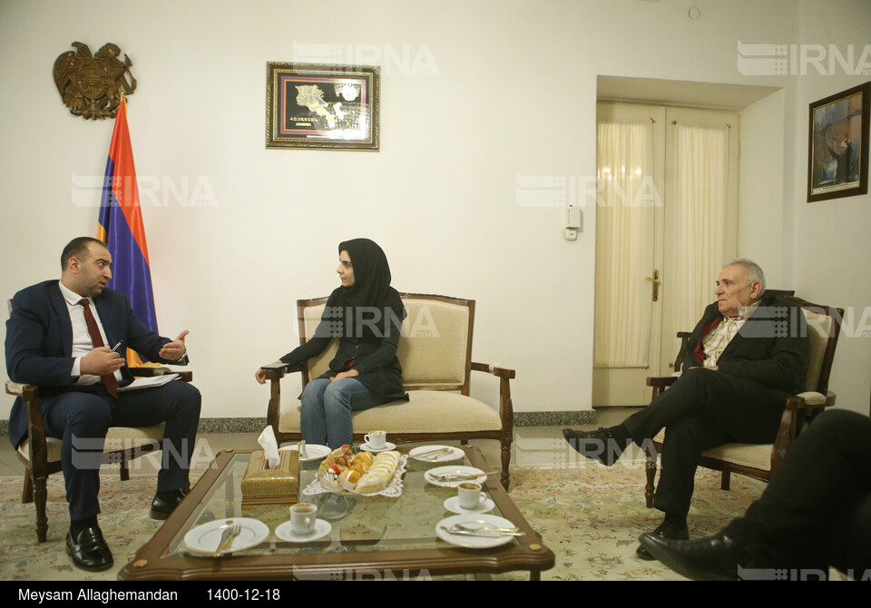مصاحبه اختصاصی ایرنا با وابسته اقتصادی جمهوری ارمنستان در ایران