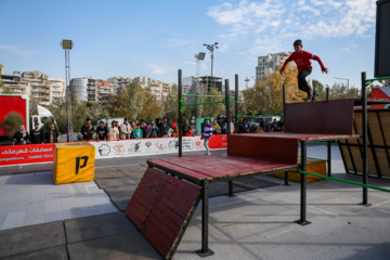 Campeonato Nacional de Parkour en Tabriz