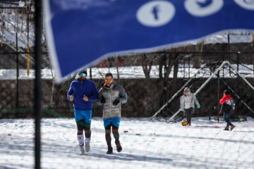 Tournoi national de volley-ball sur neige à Dizin